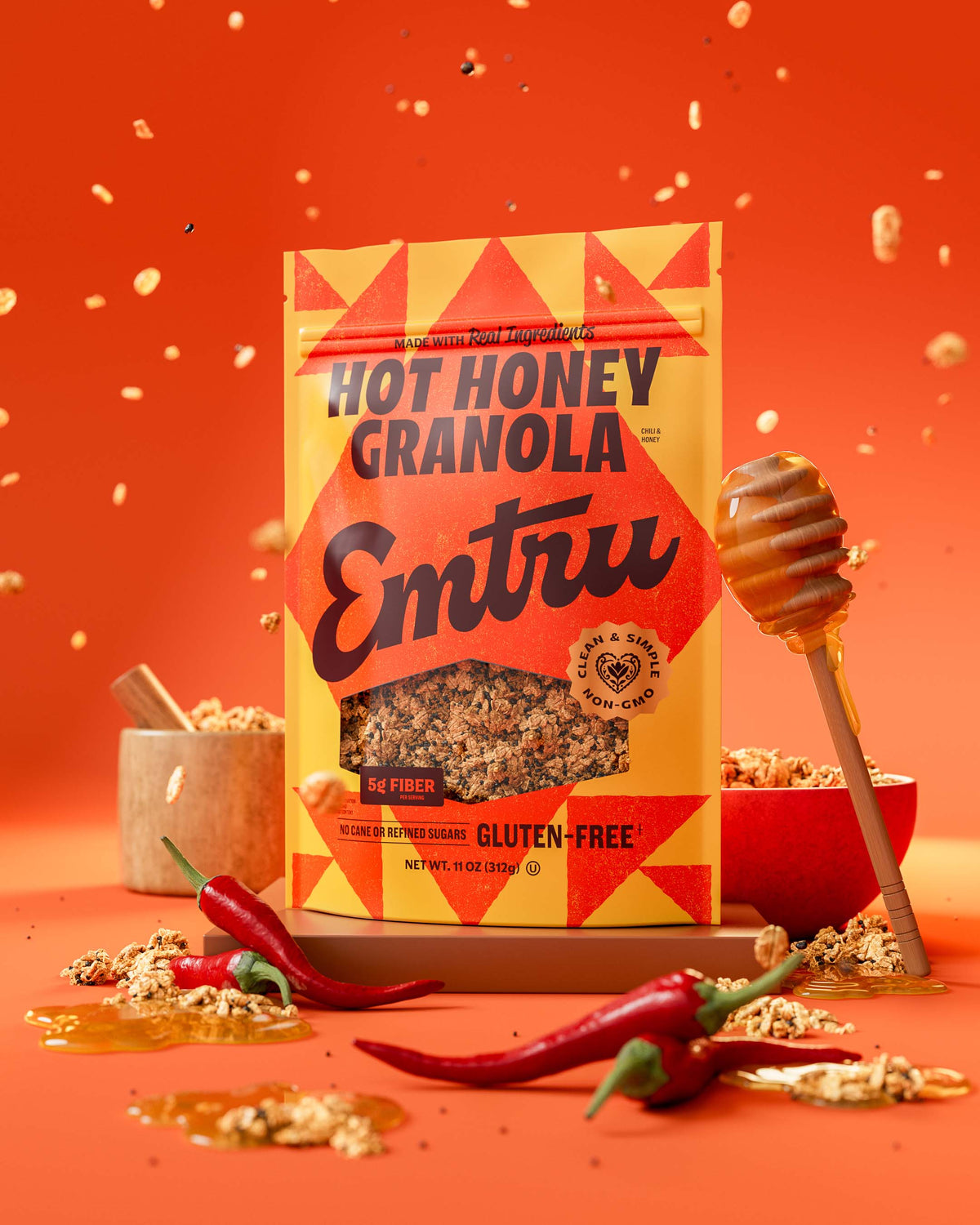Hot Honey Granola